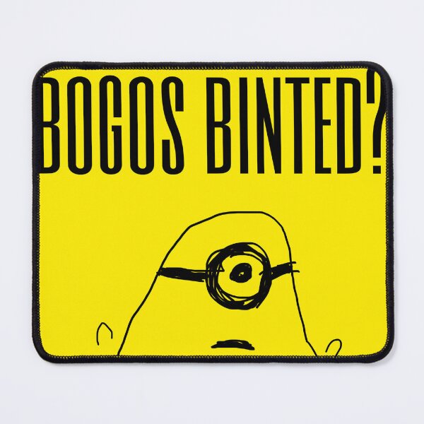 Item preview, bogos binted poorly drawn minion designed and sold by kathumphrey.