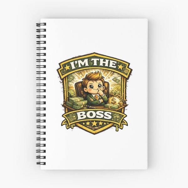 Item preview, I'm the boss designed and sold by Throwing-Corn.