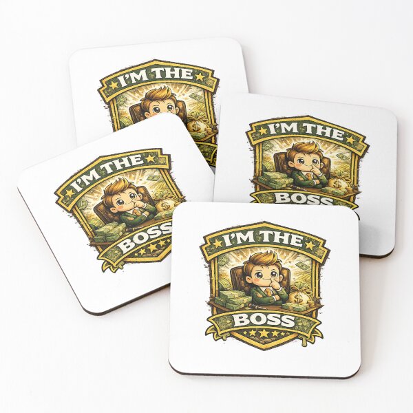 Item preview, I'm the boss designed and sold by Throwing-Corn.