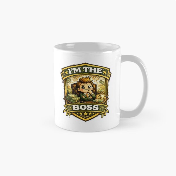 Item preview, I'm the boss designed and sold by Throwing-Corn.