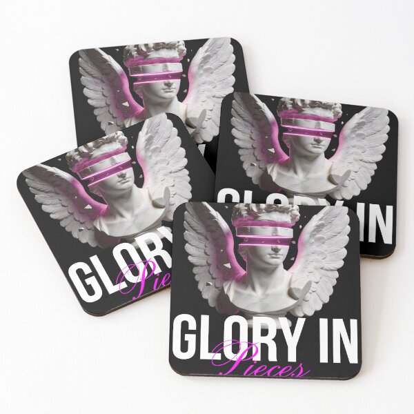 Item preview, Glory in Pieces – Broken Angel Statue Aesthetic Art designed and sold by Marble Void.