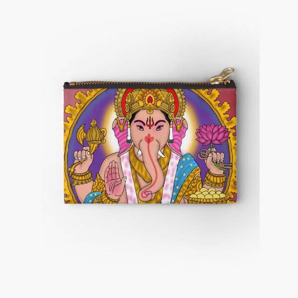 Item preview, Sacred Ganesha Illustration – Hindu Elephant Deity Artistic Design designed and sold by Harshit_Digital_Arts.