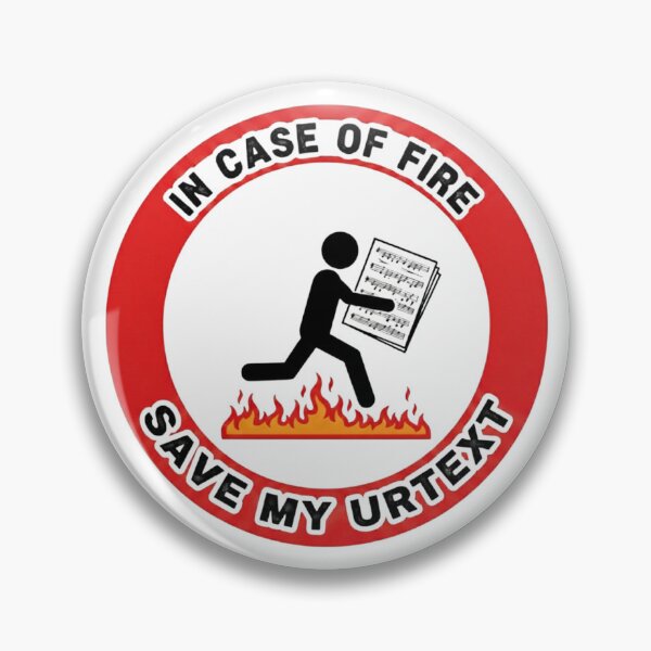Item preview, In case of fire save my Urtext designed and sold by CelloNerd123.