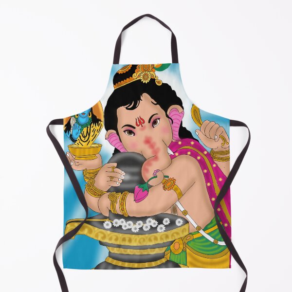 Item preview, Lord Ganesha Spiritual Artwork – Symbol of Wisdom and Prosperity designed and sold by Harshit_Digital_Arts.