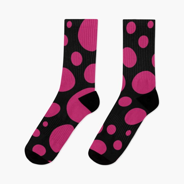 Item preview, Minimalist: Pink Circles on Black designed and sold by BreisaBurman.