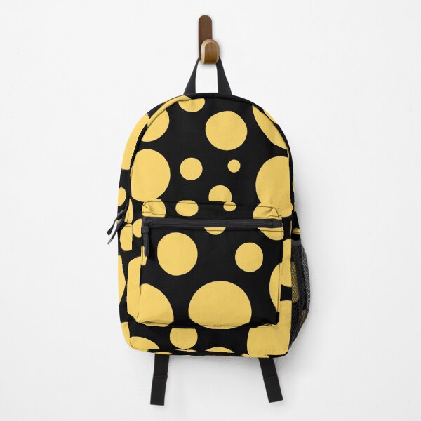 Item preview, Minimalist: Yellow Circles on Black designed and sold by BreisaBurman.