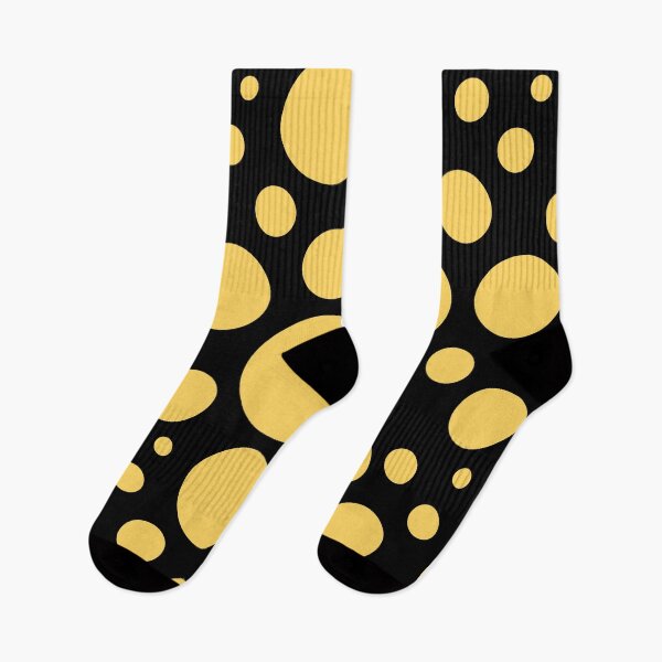 Item preview, Minimalist: Yellow Circles on Black designed and sold by BreisaBurman.