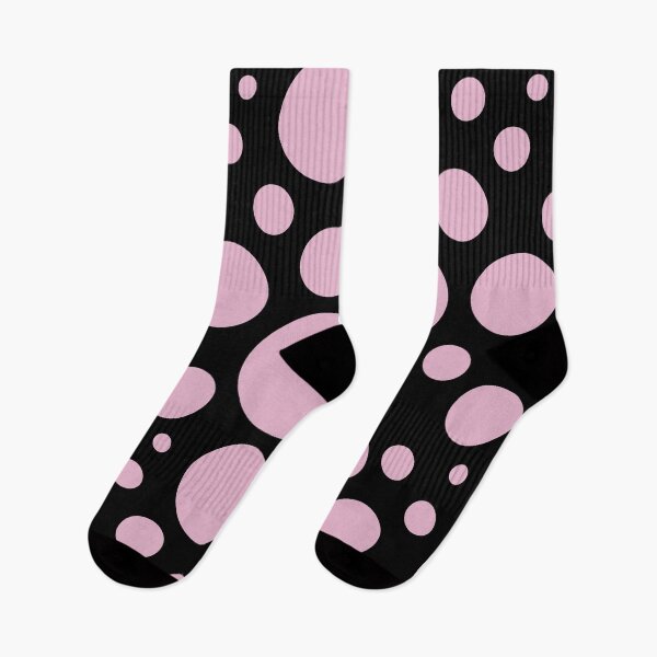 Item preview, Minimalist: Lilac Circles on Black designed and sold by BreisaBurman.