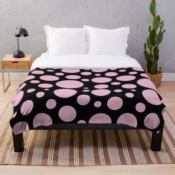 Item preview, Minimalist: Lilac Circles on Black designed and sold by BreisaBurman.