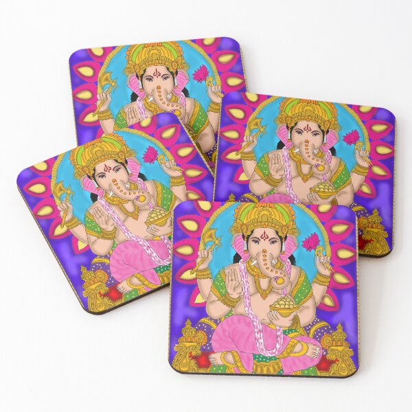 Item preview, Artistic Lord Ganesha Design – Divine Hindu God Illustration designed and sold by Harshit_Digital_Arts.