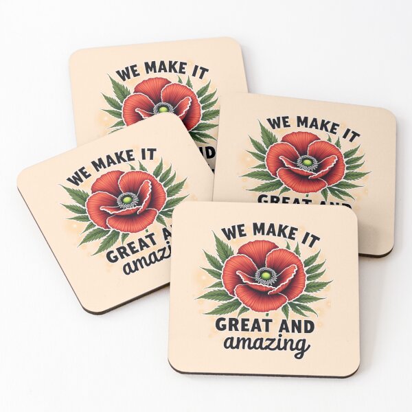 Item preview, Great and Amazing Flower - Radiant Red Poppy Design designed and sold by PriyaMagic.