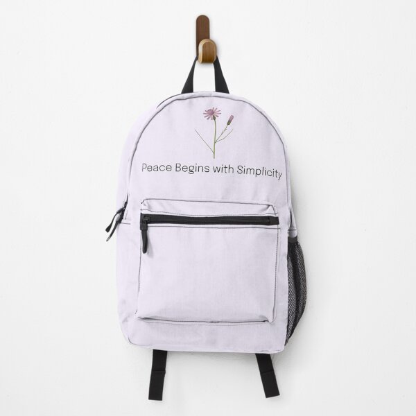 Item preview, Peace Begins with Simplicity Living Simple designed and sold by Sachie's Studio.