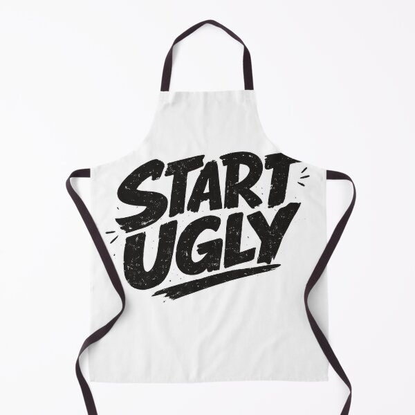 Item preview, Start Ugly Motivational Typography designed and sold by jgvisualarts.