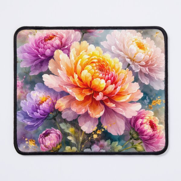 Item preview, Chrysanthemum Mums Flowers designed and sold by scicilysimonee.