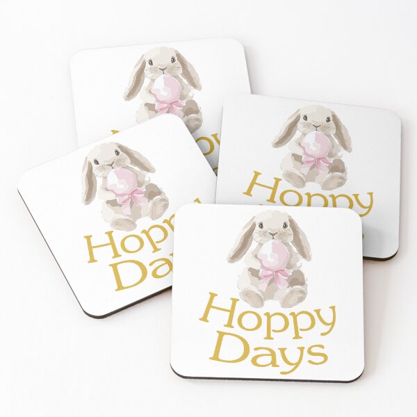 Item preview, Hoppy Days Bunny Easter Design – Soft Pastel Spring designed and sold by ArthousePromos.