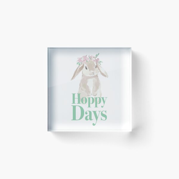 Item preview, Hoppy Days Floral Bunny Design – Pastel Spring Aesthetic designed and sold by ArthousePromos.