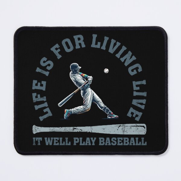 Item preview, Life Is For Living Baseball Tee designed and sold by KIROSALS.