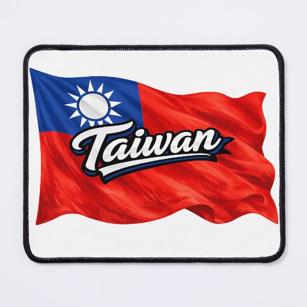 Item preview, Taiwan Waving Flag Design – Taiwanese Pride Patriotic Country Graphic designed and sold by GarnerSupplyCo.