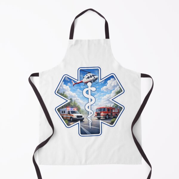 Item preview, MS Star of Life Emergency Response Sticker designed and sold by TheSashScene.
