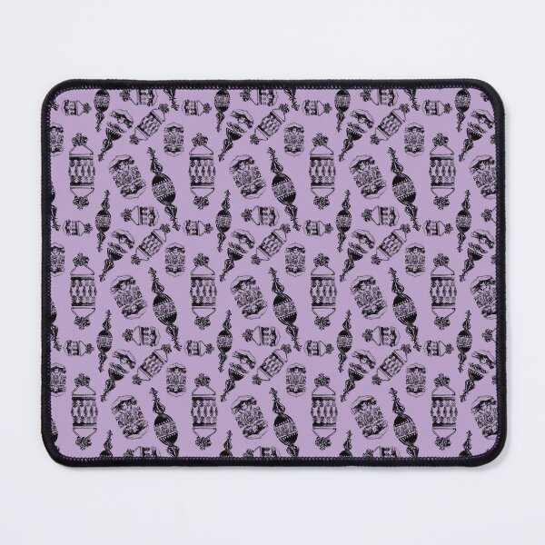 Item preview, Antique Furniture Decorations Scatter Black on Mauve designed and sold by Digitalmyth's Designs.