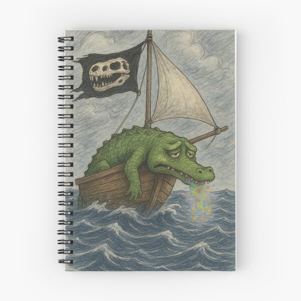 Item preview, Seasick Crocodile  designed and sold by DDLeach.