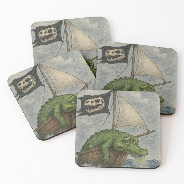 Item preview, Seasick Crocodile  designed and sold by DDLeach.