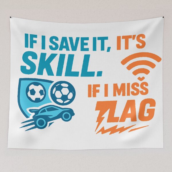 Item preview, If I Save It, It’s Skill – If I Miss It, It’s Lag | car racing, Gamer Esports T-Shirt designed and sold by MarJul.