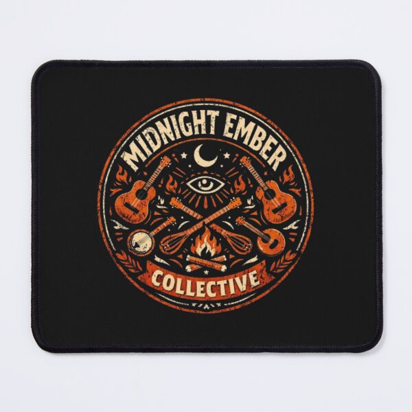 Item preview, Midnight Ember Collective – Vintage Fire Folk Emblem Shirt designed and sold by wanado.