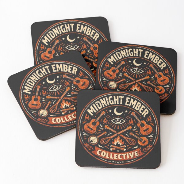 Item preview, Midnight Ember Collective – Vintage Fire Folk Emblem Shirt designed and sold by wanado.
