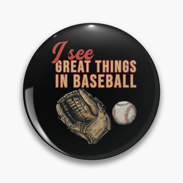 Item preview, I See Great Things Baseball designed and sold by KIROSALS.