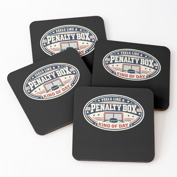 Item preview, Hockey Feels Like A Penalty Box Kind Of Day Ice Hockey Player Fan designed and sold by SofenArt.