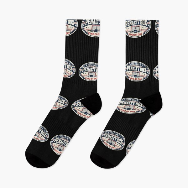 Item preview, Hockey Feels Like A Penalty Box Kind Of Day Ice Hockey Player Fan designed and sold by SofenArt.