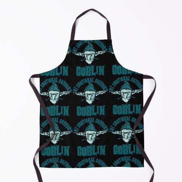 Item preview, My Emotional Support Goblin – Teal Dark Fantasy Goblincore T-Shirt designed and sold by AreKreative.