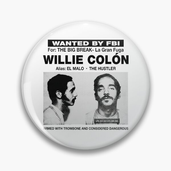 Item preview, Willie Colon El Malo designed and sold by Furtivo Vzla.