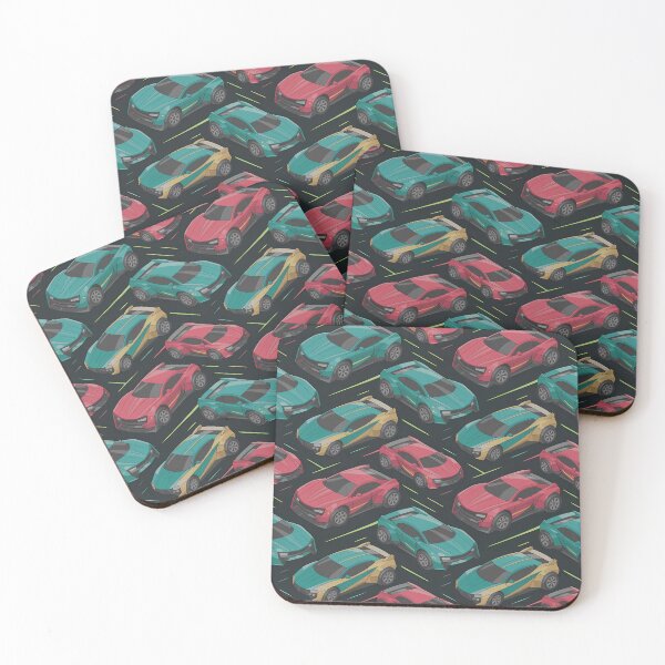 Item preview, Racing cars, Car Pattern – Futuristic Gamer Design designed and sold by MarJul.