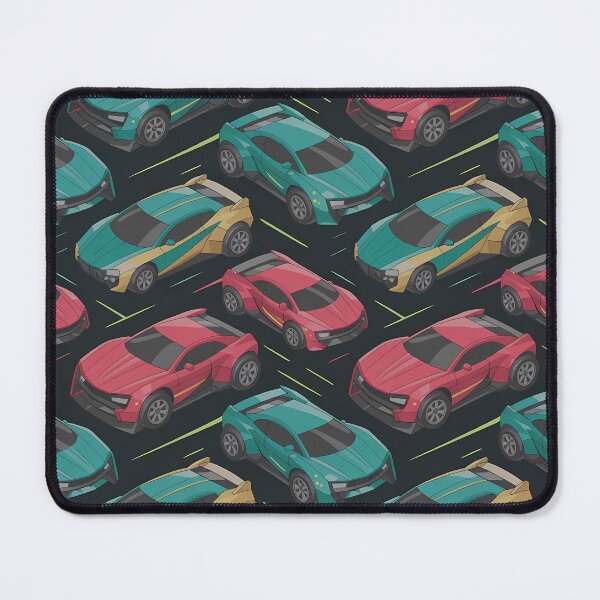 Item preview, Racing cars, Car Pattern – Futuristic Gamer Design designed and sold by MarJul.