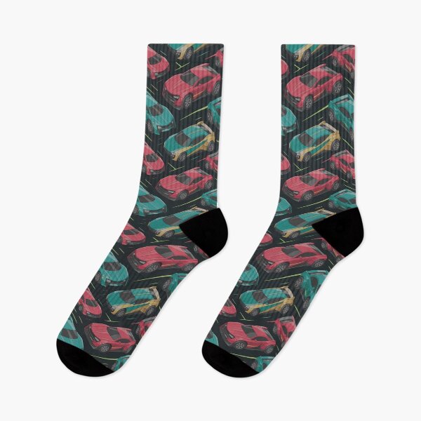 Item preview, Racing cars, Car Pattern – Futuristic Gamer Design designed and sold by MarJul.