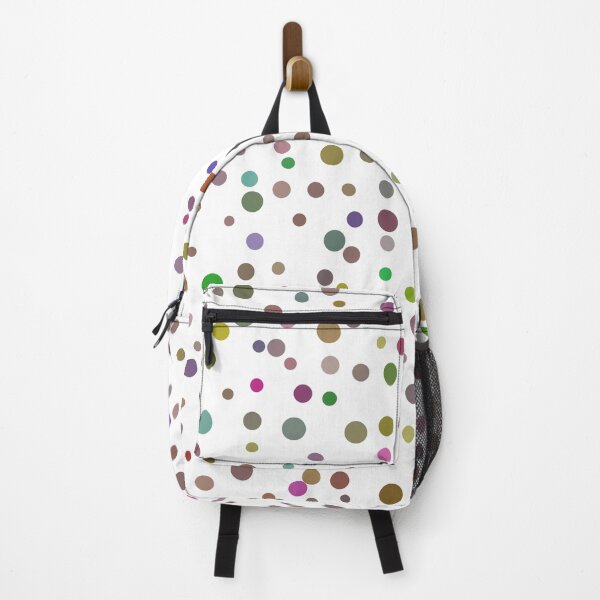 Item preview, Colorful Confetti Dots on White - Rainbow Abstract Polka Pattern designed and sold by TheArtOfTreble.