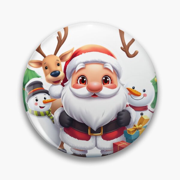 Item preview, Santa Hat Cheer Sticker  designed and sold by Teewave-Ashish.