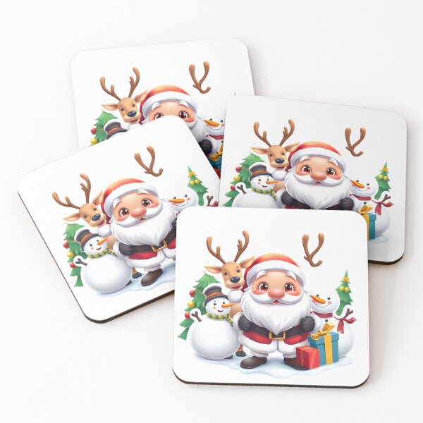 Item preview, Santa Hat Cheer Sticker  designed and sold by Teewave-Ashish.