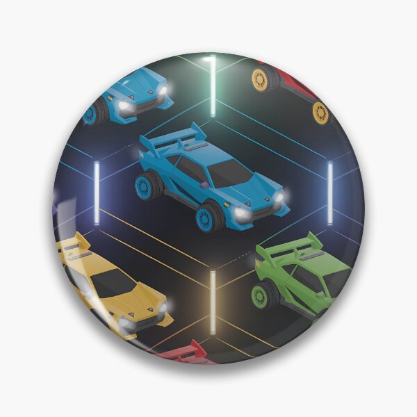 Item preview, Retro Neon Racer Pattern – Futuristic Gamer  Car Design designed and sold by MarJul.