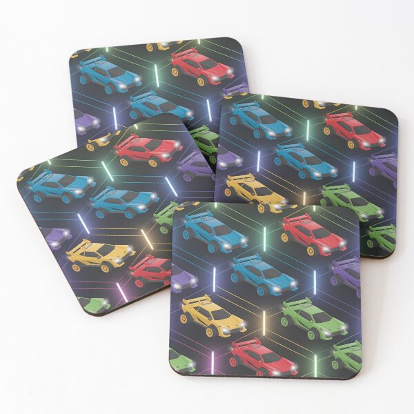 Item preview, Retro Neon Racer Pattern – Futuristic Gamer  Car Design designed and sold by MarJul.