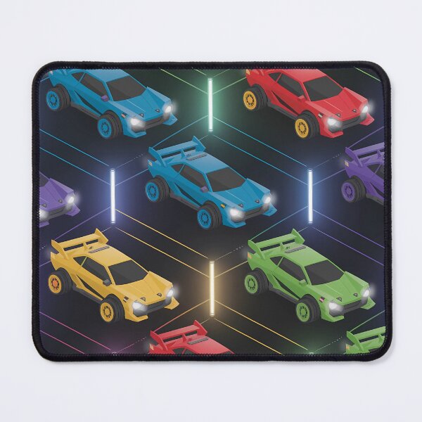 Item preview, Retro Neon Racer Pattern – Futuristic Gamer Car Design designed and sold by MarJul.