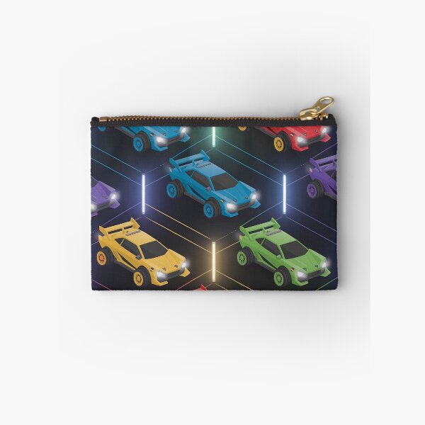 Item preview, Retro Neon Racer Pattern – Futuristic Gamer  Car Design designed and sold by MarJul.