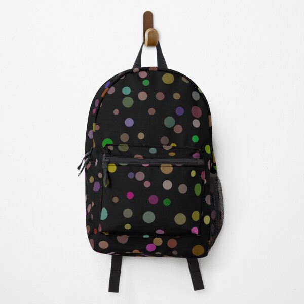 Item preview, Colorful Confetti Dots on Black - Rainbow Abstract Explosion Pattern designed and sold by TheArtOfTreble.