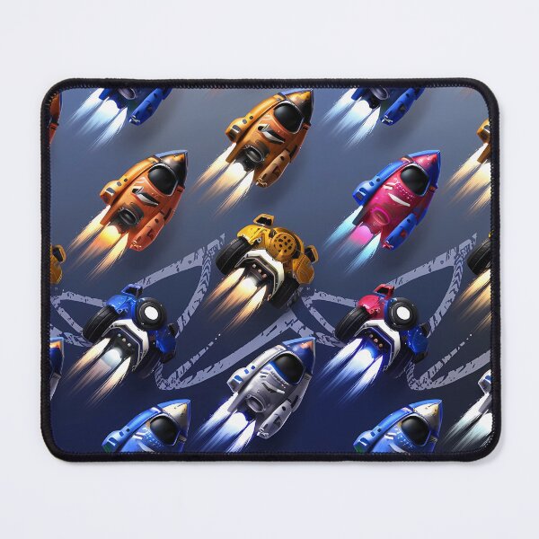 Item preview, Mini Cars | High-Speed Futuristic Gamer Gaming Pattern designed and sold by MarJul.
