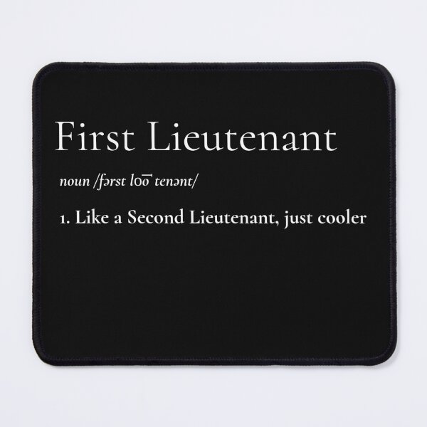 Item preview, First Lieutenant Definition designed and sold by PVTees.