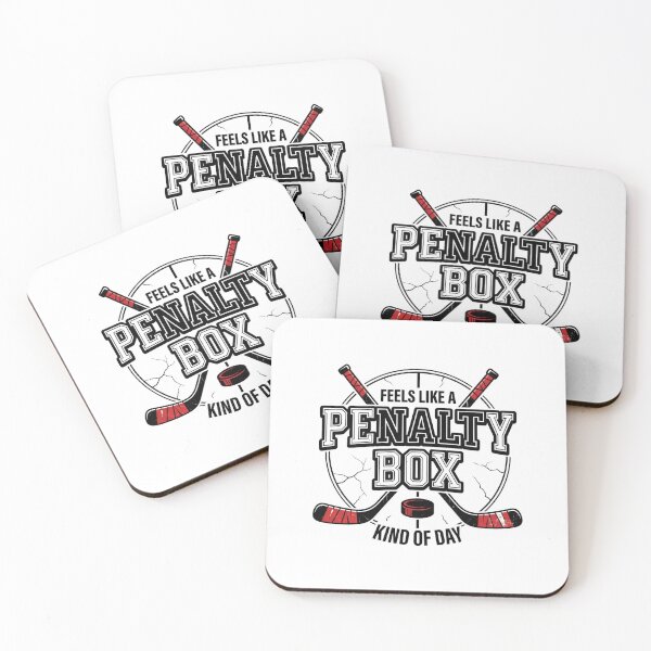 Item preview, Feels Like A Penalty Box Kind Of Day Hockey Player Fan designed and sold by SofenArt.