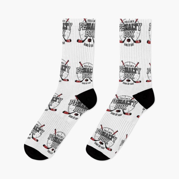 Item preview, Feels Like A Penalty Box Kind Of Day Hockey Player Fan designed and sold by SofenArt.