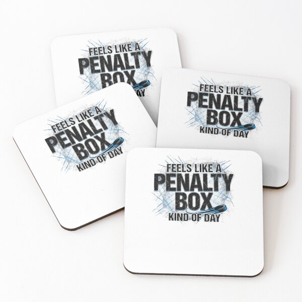 Item preview, Feels Like A Penalty Box Kind Of Day Ice Hockey Player Fan designed and sold by SofenArt.
